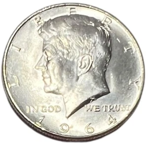 1964 P Kennedy Half Dollar 50¢ Silver US Coin 90% Silver“JG Coins” - Picture 1 of 4