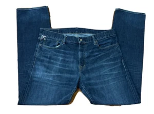 Denim Supply Ralph Lauren Bedford Jeans Mens 36x32 Blue Denim Straight Jeans - Picture 1 of 13