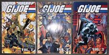 G. I. JOE REAL AMERICAN HERO VOLUME 1, 2, & 3 Lot Marvel 2002 Classic Larry Hama
