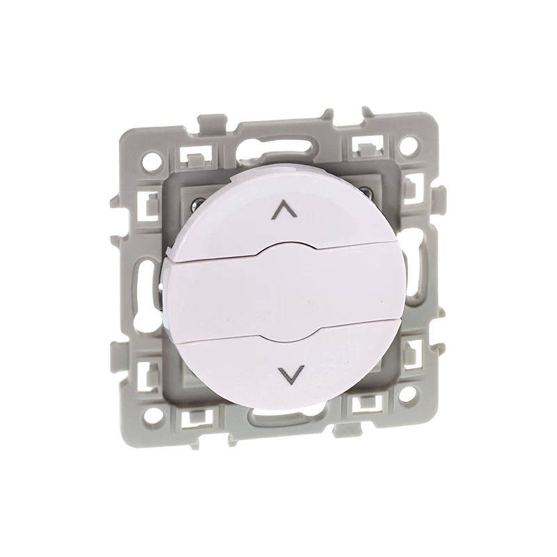 Interrupteur volets roulants 3 boutons blanc Square réf 60223 - Photo 1/1