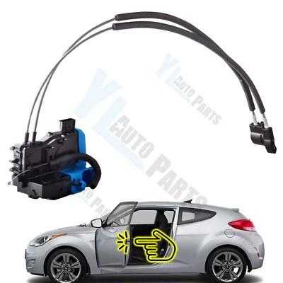 Actuador de bloqueo de puerta del lado del conductor delantero izquierdo para Hyundai Veloster 2012-2017 Foto 1 de 4
