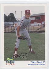 1992 Classic Best Martinsville Phillies Steve Nutt #28