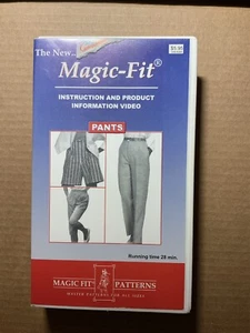 Magic Fit Patterns Pants Instruction and Product Information Video VHS Tape - Bild 1 von 3