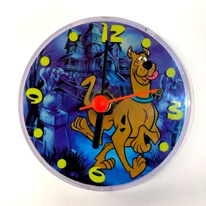 Vintage Scooby-Doo Magnetuhr Cartoon Network 3" Ata-Boy 1998 - Bild 1 von 5
