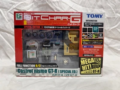 TOMY TOMICA BIT CHAR-G Castrol Nismo GT-R R34 R/C Car NEW VINTAGE Collectible - Image 1 of 3