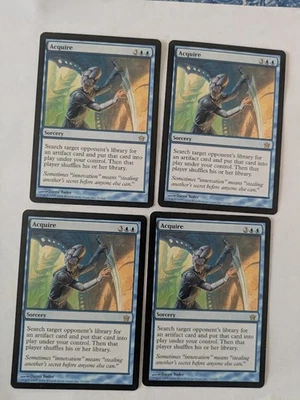 4 Acquire Fifth Dawn MTG NM Free shipping with tracking - Image 1 of 2
