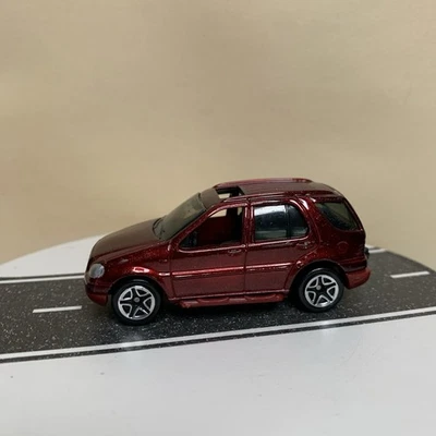 1998 Matchbox #63 Mercedes-Benz ML430 ML-Class 430 SUV Dark Red 1:64 Scale NM - Image 1 of 4