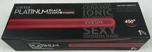 Cortex Platinum Black Series Special Edition 1 1/4 METALLIC RED Flat Iron G56 - Picture 1 of 13