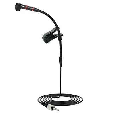 Instrument Microphone for Sennheiser Wireless Condenser Cardioid Clip on Goos... - Image 1 of 3