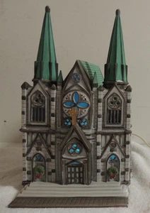 1987 Department 56 Christmas in the City CATHEDRAL  w/ Light  #5962-5 - Picture 1 of 13
