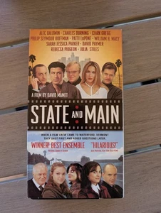 State and Main (VHS, 2001) David Mamet, - Picture 1 of 2