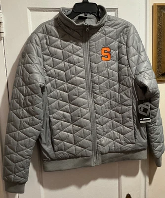 Chaqueta Syracuse University Naranja Bordada Acolchada COLOSEO MUJER TALLA L NUEVA CON ETIQUETAS Foto 1 de 4