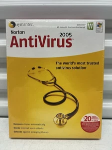 Norton AntiVirus 2005 PC Software Sealed New Windows XP 2000 Me 98 Symantec - Picture 1 of 7