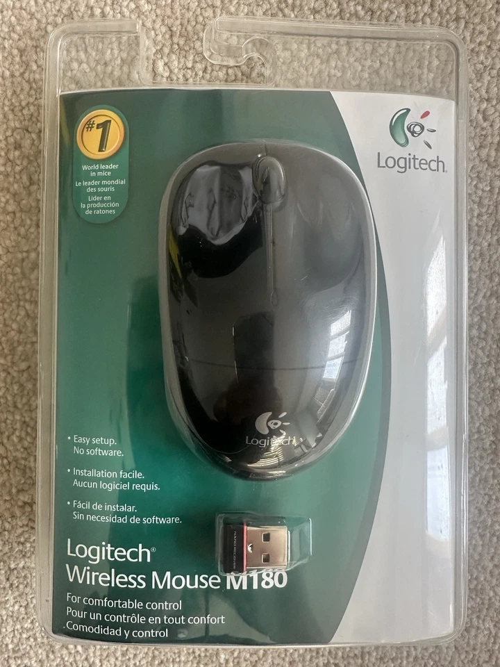 Logitech M100 Series Wireless Mice M180 Series Wireless Mice - Image 1 of 1