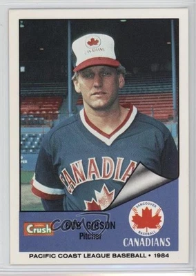 1984 Cramer Pacific Coast League Bob Gibson #40 Rookie RC - Image 1 of 2
