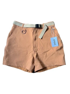 Pantalones cortos Stoic para mujer Brown Sugar Wander talla 4 nuevos con etiquetas Foto 1 de 4