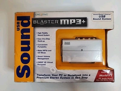 Creative Sound Blaster MP3 Plus External USB Sound System Open Box - Image 1 of 4