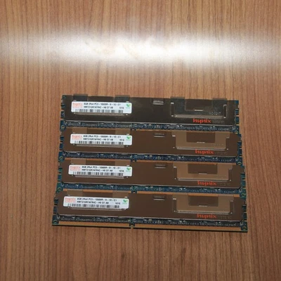 Hynix 32GB (4x8GB) 2Rx4 PC3L-10600R DDR3 1333MHz ECC REG RAM (HP 647877-B21) - Image 1 of 3