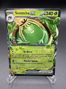 Sinistcha ex 023/167 SV06: Twilight Masquerade Holo - Picture 1 of 4