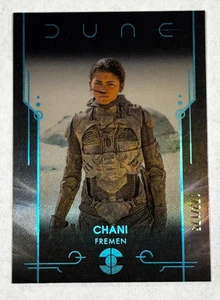 Chani Fremen /175 Aqua Refractor Parallel 2025 Topps Chrome Dune #30 - Bild 1 von 2