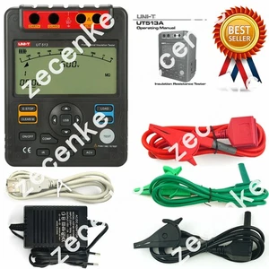 UNI-T UT513A Insulation Resistance Testers Megohmmeter Voltmeter 5000V 1000GΩKd - Picture 1 of 4