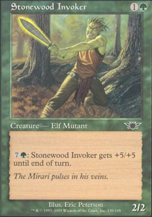 Stonewood Invoker - Medium Play MTG Legions - Image 1 of 1