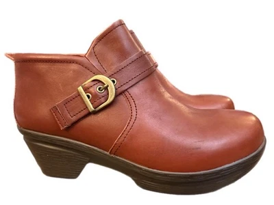 Bota Feminina de Couro Sanita Norma Tamanho 42 EUA 10 - Imagem 1 de 4