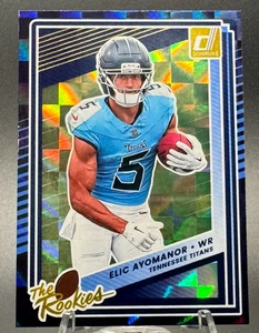 2025 Donruss | Elic Ayomanor #37 | The Rookies Holo - Bild 1 von 3