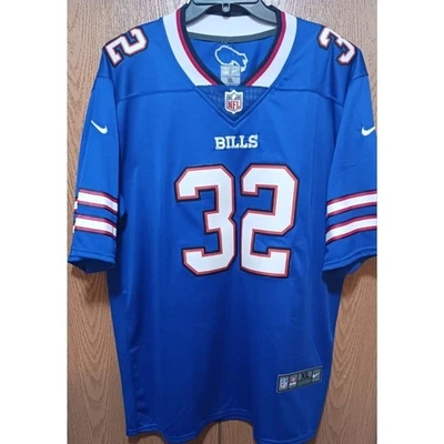 OJ Simpson (Nike)-(Bills)-(Jersey)-(Blue)-(Good Condition)-(Size XL)-$110.00 - Image 1 of 4