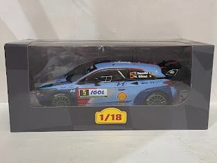 1:18 Hyundai i20 Coupé WRC Neuville Rally tour Corse 2017 Ixo Altaya Diecast - Immagine 1 di 1