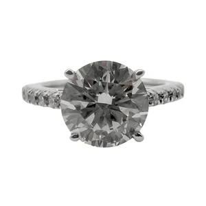 2,30 Karat H VS2 Lab Grown Diamant 14K WG Ring - Bild 1 von 5