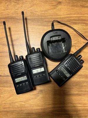 3- Vertex Motorola Handheld Two-Way 16-Channel Transceiver 5W - UHF Display - Image 1 of 4