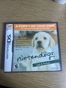 Nintendogs Lab & Friends (Nintendo DS, 2005) Case And Manual Only - Picture 1 of 3