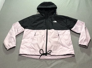 The North Face Windbreaker Jacke Damen L Full Zip Dry Vent Athleisure Lila - Bild 1 von 14
