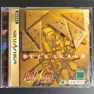 Bulk Slash Game Arts SEGA SATURN SS Action Mecha NTSC-J Rare Vintage Tested Game - Picture 1 of 12