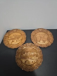 3er Set handgeschnitzte Made In Germany 3D Wandtafeln - Bild 1 von 7