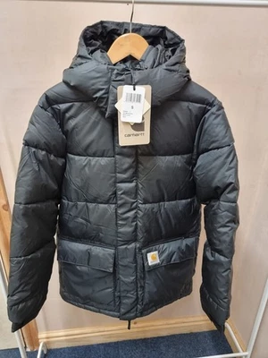 Carhartt WIP Milton Padded Parka Jacket Winter Puffer Coat Work in Progress Hood - Image 1 of 4