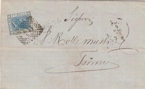 1876 Italy Entire Letter – Noli Ligure to Torino - Picture 1 of 4
