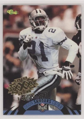 1996 Classic NFL Experience Super Bowl XXX /799 Deion Sanders #80 HOF - Image 1 of 2