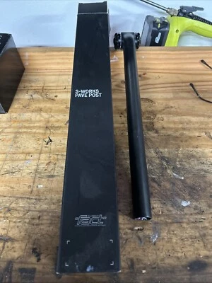 Tija de sillín de carbono S-Works Pavé SL 380 mm x 20 mm desplazada Foto 1 de 2