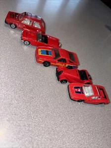 Vintage 1/64 Hot wheels Matchbox Dynawheels ‘80 ‘83 ‘86 ‘57 Red #1 Thunderbird - Picture 1 of 13