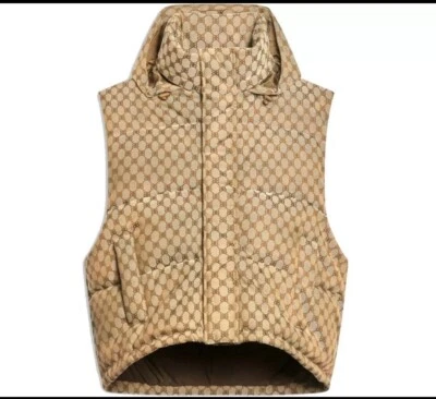 Nuevo Chaleco Puffer Unifit Hacker Cocoon Balenciaga BEIGE Talla 48 Foto 1 de 4