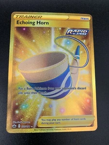 Echoing Horn - 225/198 - Secret Rare Sword & Shield: Chilling Reign Pokemon NM - Picture 1 of 3