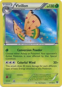 Vivillon 17/146 High Plains - Pokemon XY Holo Tarjeta Rara - Imagen 1 de 1
