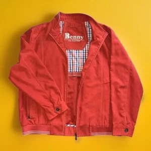 Benny Les Hommes Altapela Mens Suede Jacket Ecoprotect Granit Red (Size XL) ✅ - Picture 1 of 14