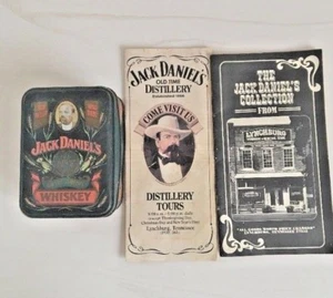 Jack Daniels Old N. 7 Caja de Lata de Whisky Hudson Scott Nota Publicidad Interior - Imagen 1 de 12