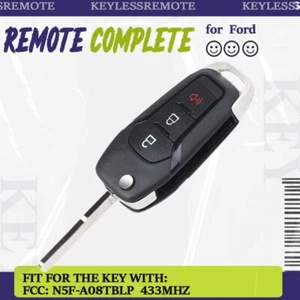 3b Replacement For 2023 2024 Ford F-Series Remote Key Fob N5F-A08TBLP-433mhz - Picture 1 of 4