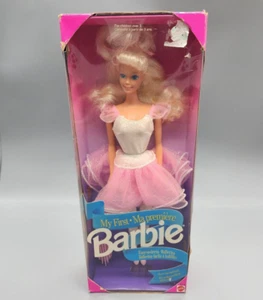 Vintage 1992 Barbie My First Ballerina Doll Mattel #2516 New in Box - Foto 1 di 11