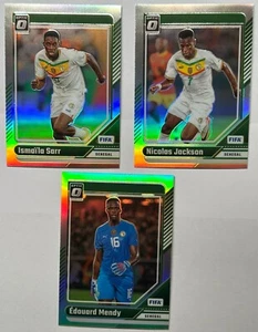 2024-25 Panini Donruss Soccer Senegal Lot Optic/Holo Silver Mendy Sarr - Picture 1 of 2