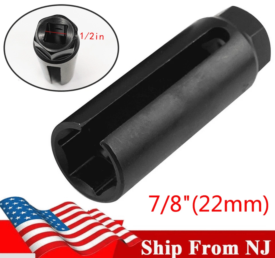 1x Sensor de Oxígeno Automático Universal 1/2" Herramienta de Reparación de Extracción de Llave de Toma de Accionamiento  Foto 1 de 4